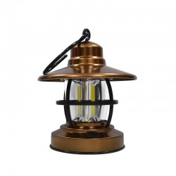 Soleil World - Mini lampa pentru gradina culoare maro - Set 2 bucati, 10319, tescomak.ro