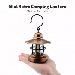 Soleil World - Mini lampa pentru gradina culoare maro - Set 2 bucati, 10321, tescomak.ro