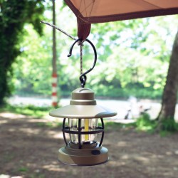 Soleil World - Mini lampa pentru gradina culoare maro - Set 2 bucati, 10325, tescomak.ro