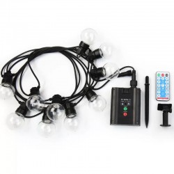 Soleil World - Ghirlanda luminoasa solara LED lumina calda, 10512, tescomak.ro