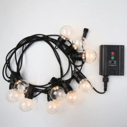 Soleil World - Ghirlanda luminoasa solara LED lumina calda, 10514, tescomak.ro