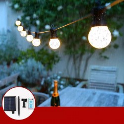 Soleil World - Ghirlanda luminoasa solara LED lumina calda, 10515, tescomak.ro