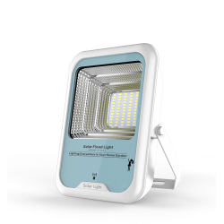 Proiector LED solar pentru iluminat exterior, cu telecomanda, IP67, Senzor Miscare