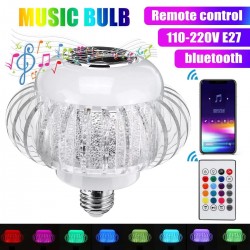 Soleil World - Bec Muzical Inteligent Led RGB cu Bluetooth si Telecomanda, 10841, tescomak.ro