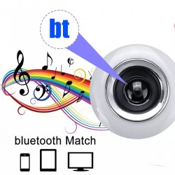 Soleil World - Bec Muzical Inteligent Led RGB cu Bluetooth si Telecomanda, 10845, tescomak.ro