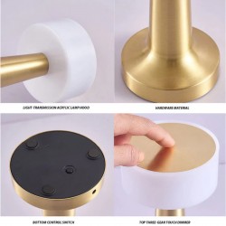 SAndowi - Lampa de birou portabila Gold Halo, 11979, tescomak.ro