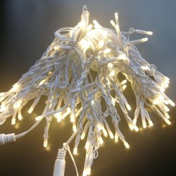 TESCOMAK - Instalatie de Craciun, perdea luminoasa cu 160 LED-uri, lungime 4,5m, lumina calda, 13476, tescomak.ro
