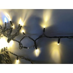 TESCOMAK - Instalatie de Craciun, perdea luminoasa, 480 LED-uri, lungime 2,5m, lumina alb calda, 13591, tescomak.ro