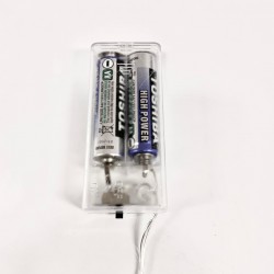 Soleil World - Instalatie de Craciun, Mos Craciun, 2m, 10 led-uri, cu baterii, 14183, tescomak.ro