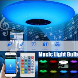 Lampa muzicala RGB bluetooth si telecomanda