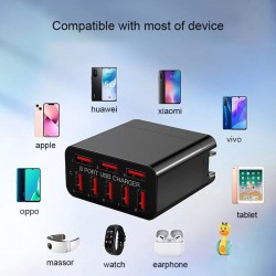 Andowl - Adaptor priza cu 8 porturi USB 40w, 14823, tescomak.ro