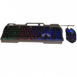 Kit Gaming, Tastatura si Mouse cu Iluminare RGB