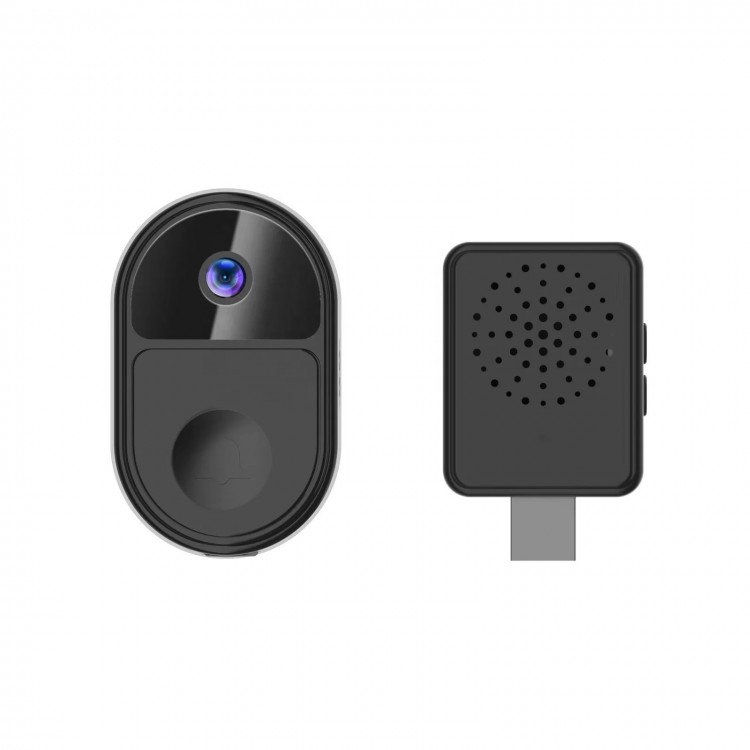 Andowl - Sonerie wireless inteligenta, vedere de noapte, camera Full HD