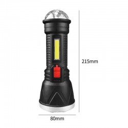 Soleil World - Lanterna cu lumini colorate reincarcabila, waterproof, 15470, tescomak.ro