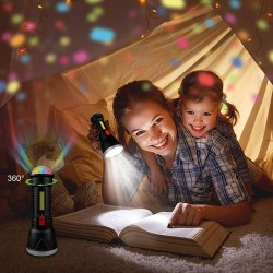 Soleil World - Lanterna cu lumini colorate reincarcabila, waterproof, 15473, tescomak.ro