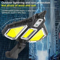 Soleil World - Lampa solara cu LED COB în forma de aeronava, 15498, tescomak.ro