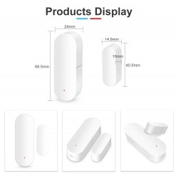 Andowl - Senzor magnetic Wireless compatibil Tuya SmartLife, 15592, tescomak.ro