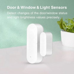 Andowl - Senzor magnetic Wireless compatibil Tuya SmartLife, 15595, tescomak.ro