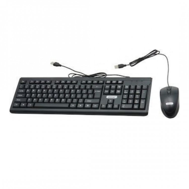 Tastatura si mouse cu fir-Set