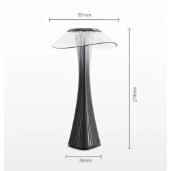 TESCOMAK - Lampa de masa LED reincarcabila Slim Style, 16048, tescomak.ro
