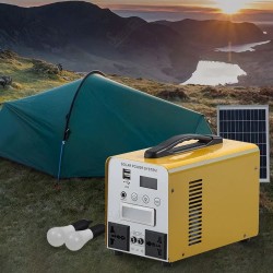 Generator de energie solara hybrid, portabil, cu panou fotovoltaic