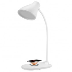 TESCOMAK - Lampa LED de birou cu functie de incarcare wireless pentru telefoane, 17778, tescomak.ro