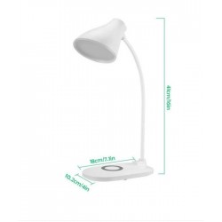 TESCOMAK - Lampa LED de birou cu functie de incarcare wireless pentru telefoane, 17789, tescomak.ro