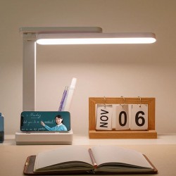 digad - Lampa de birou cu LED, pliabila, protectie ochi si suport detasabil, 17803, tescomak.ro