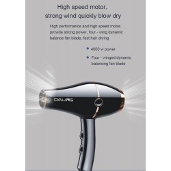DALING - Uscator de par cu 4 duze difuzoare 4000W, 18043, tescomak.ro