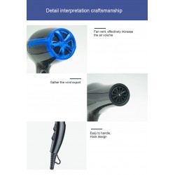 DALING - Uscator de par cu 1 duza difuzoare 3000W, 18068, tescomak.ro