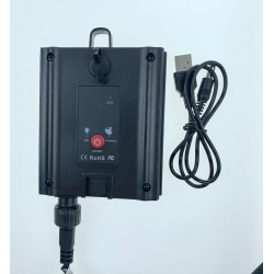 TESCOMAK - Ghirlanda luminoasa cu incarcare solara, lumina RGB, efect de picurare, 10 becuri, 18446, tescomak.ro