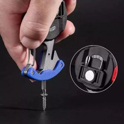 TESCOMAK - Mini lanterna breloc pentru multiple utilizari, rezistenta la apa, 18740, tescomak.ro