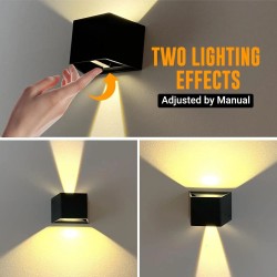 Soleil World - Lampa solara de perete LED  cob lumina ajustabila 5,5w, 19006, tescomak.ro