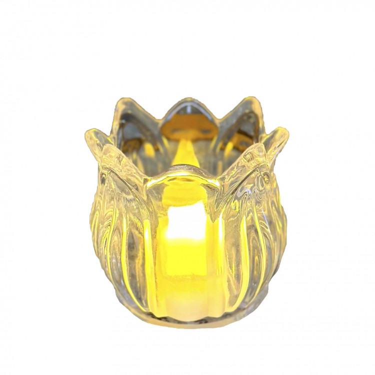 Soleil World - Lumanari cu LED-uri, Flori de lalele, cutie cu 6 bucati