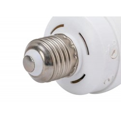 Suport Dulie E27 cu senzor infrarosu de miscare, distanta detectie 6m 360 grade, 20176, tescomak.ro