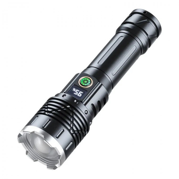 Soleil World - Lanterna LED reincarcabila USB din aliaj de aluminiu 40w