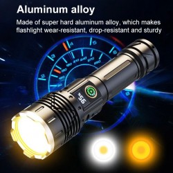 Soleil World - Lanterna LED reincarcabila USB din aliaj de aluminiu 40w, 20785, tescomak.ro
