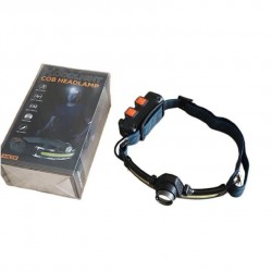TESCOMAK - Lanterna de cap, multifunctionala, 3 moduri iluminare, senzor miscare, incarcare USB, 22421, tescomak.ro