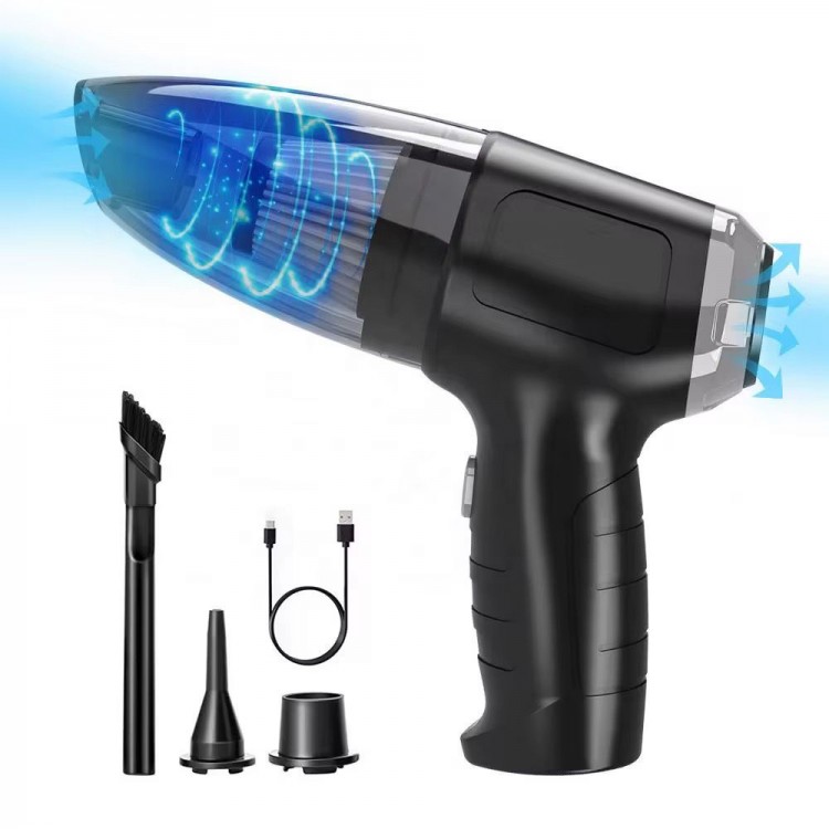 ROOD TRADE EXCLUSIV - Aspirator portabil pentru masina, 2 in 1, 120 w