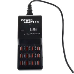 Andowl - Incarcator Rapid MultiUSB, 3.5A Maxim, Charger Multiplu 12xUSB, 23228, tescomak.ro