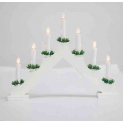 Soleil World - Lumanari decorative de Craciun, 7 becuri tip LED, 23958, tescomak.ro