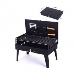 OEM - Gratar portabil, pliabil, cu carbuni TL-466, 24318, tescomak.ro