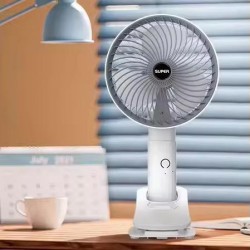 OEM - Ventilator de birou multifunctional cu clema, USB Type-C, 3 viteze, 24451, tescomak.ro