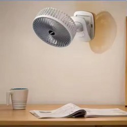 OEM - Ventilator de birou multifunctional cu clema, USB Type-C, 3 viteze, 24455, tescomak.ro