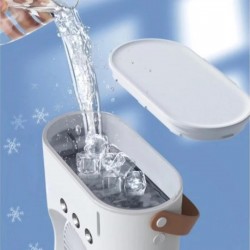 OEM - Ventilator dublu Mist & Breeze, cu functie de pulverizare si oscilatie de 90 grade, 24505, tescomak.ro