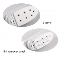 TOBI - Aparat de calcat vertical cu aburi si perie pentru curatat, 800W, 24922, tescomak.ro