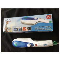TOBI - Aparat de calcat vertical cu aburi si perie pentru curatat, 800W, 24925, tescomak.ro