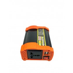 Andowl - Invertor 12V, 300W cu unda sinusoidala modificata, USB, priza 220V, indicator LED, 24998, tescomak.ro