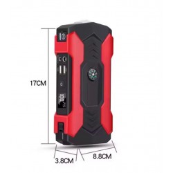 Andowl - Starter auto pentru motor benzina/diesel, multifunctional, 15000 mAh, 12V-19 V output, 25049, tescomak.ro