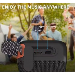 Andowl - Boxa portabila Bluetooth, suport TF card si U disk, dimensiuni 45mm, 25308, tescomak.ro
